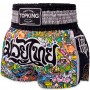 Top King TKTBS-263 Шорты Тайский Бокс Black